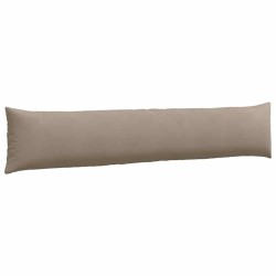 Coussins de canapé 2 pcs Taupe 200 x 40 cm tissu 519081519081