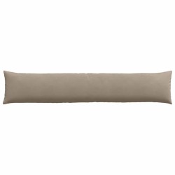 Coussins de canapé 2 pcs Taupe 200 x 40 cm tissu 519081519081