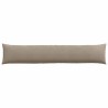 Coussins de canapé 2 pcs Taupe 200 x 40 cm tissu 519081519081