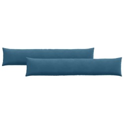 Coussins de canapé 2 pcs Bleu 200 x 40 cm 519082519082