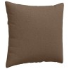 Coussins de canapé 2 pcs Marron 45 x 45 cm tissu 519084519084