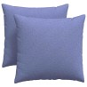 Coussins de canapé 2 pcs Bleu denim 45 x 45 cm tissu 519087519087