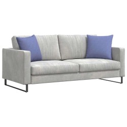 Coussins de canapé 2 pcs Bleu denim 45 x 45 cm tissu 519087519087