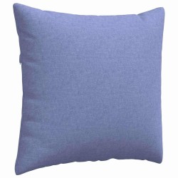 Coussins de canapé 2 pcs Bleu denim 45 x 45 cm tissu 519087519087