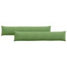 Coussins de canapé 2 pcs Vert clair 200 x 40 cm 519088519088