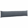 Coussins de canapé 2 pcs Gris foncé 200 x 40 cm 519089519089