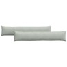 Coussins de canapé 2 pcs Gris clair 200 x 40 cm 519090519090