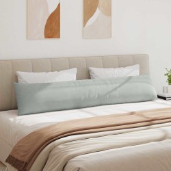 Coussins de canapé 2 pcs Gris clair 200 x 40 cm 519090519090