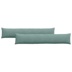 Coussins de canapé 2 pcs Vert Mer 200 x 40 cm 519092519092