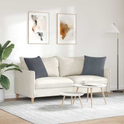 Coussins de canapé 2 pcs Gris foncé 50 x 50 cm 519093519093