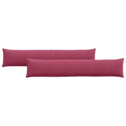 Coussins de canapé 2 pcs Bordeaux 200 x 40 cm 519094519094