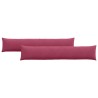 Coussins de canapé 2 pcs Bordeaux 200 x 40 cm 519094519094