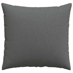 Coussins de canapé 2 pcs Gris foncé 50 x 50 cm tissu 519096519096