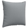 Coussins de canapé 2 pcs Gris clair 50 x 50 cm tissu 519097519097