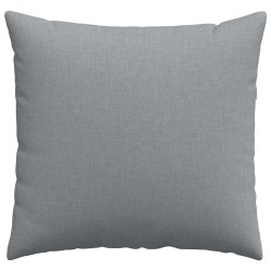 Coussins de canapé 2 pcs Gris clair 50 x 50 cm tissu 519097519097