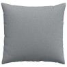 Coussins de canapé 2 pcs Gris clair 50 x 50 cm tissu 519097519097