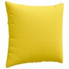 Coussins de canapé 2 pcs Jaune clair 50 x 50 cm tissu 519100519100