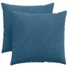 Coussins de canapé 2 pcs Bleu 50 x 50 cm 519102519102