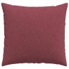 Coussins de canapé 2 pcs Bordeaux 50 x 50 cm tissu 519103519103