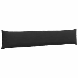 Coussins de canapé 2 pcs Noir 200 x 40 cm 519105519105