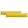 Coussins de canapé 2 pcs Jaune 200 x 40 cm 519108519108