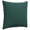 Coussins de canapé 2 pcs Vert foncé 50 x 50 cm tissu 519110519110