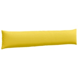 Coussins de canapé 2 pcs Jaune clair 200 x 40 cm tissu 519112519112