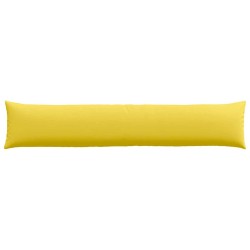 Coussins de canapé 2 pcs Jaune clair 200 x 40 cm tissu 519112519112