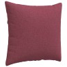 Coussins de canapé 2 pcs Bordeaux 45 x 45 cm tissu 519117519117