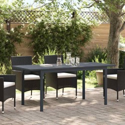 Table de patio Anthracite 180 x 80 x 74 cm 519118519118