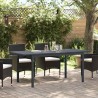 Table de patio Anthracite 180 x 80 x 74 cm 519118519118