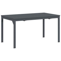 Table de patio Anthracite 180 x 80 x 74 cm 519118519118