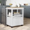 Chariot de cuisine FLORO Blanc 72,5 x 45 x 80 cm 519122519122