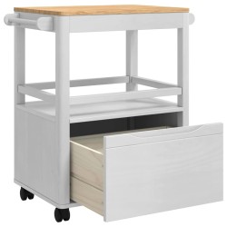 Chariot de cuisine FLORO Blanc 72,5 x 45 x 80 cm 519122519122