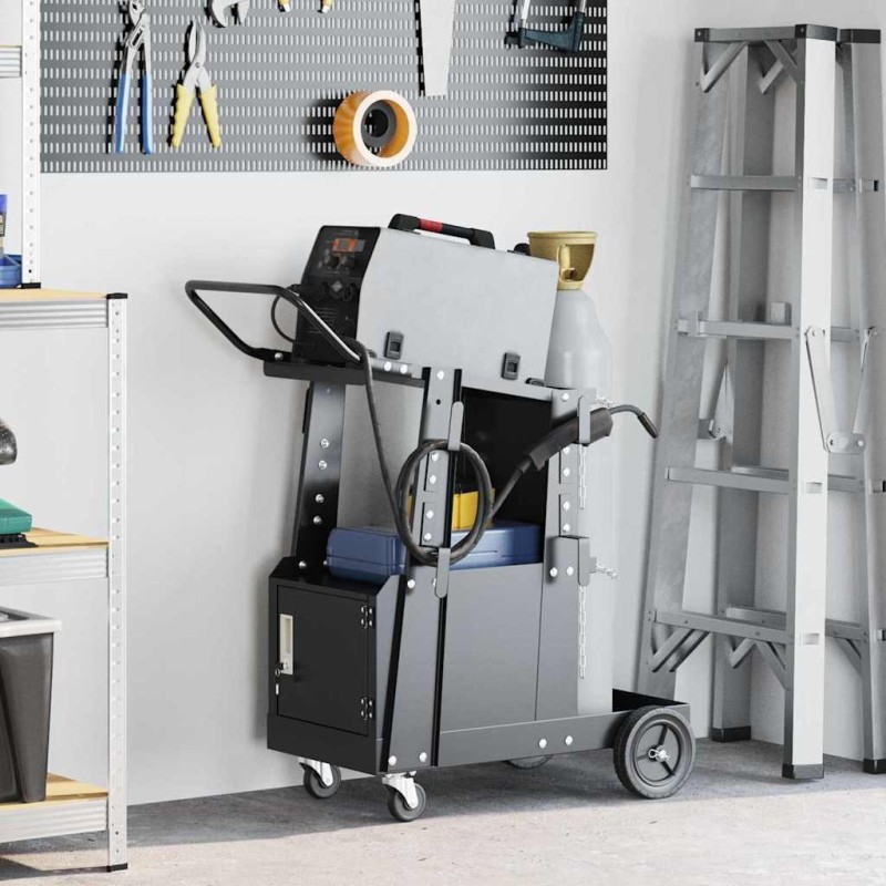 Chariot de soudage Noir 91 x 47 x 96 cm Acier 519134519134