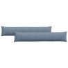 Coussins de canapé 2 pcs Bleu 200 x 40 cm 519140519140