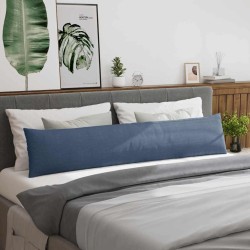 Coussins de canapé 2 pcs Bleu 200 x 40 cm 519140519140