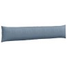 Coussins de canapé 2 pcs Bleu 200 x 40 cm 519140519140