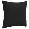 Coussins de canapé 2 pcs Noir 45 x 45 cm tissu 519143519143