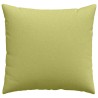 Coussins de canapé 2 pcs Vert clair 45 x 45 cm tissu 519147519147
