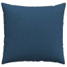 Coussins de canapé 2 pcs Bleu 45 x 45 cm tissu 519148519148