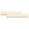 Coussins de canapé 2 pcs Crème 200 x 40 cm 519149519149