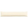 Coussins de canapé 2 pcs Crème 200 x 40 cm 519149519149