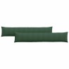 Coussins de canapé 2 pcs Vert foncé 200 x 40 cm 519157519157