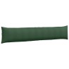 Coussins de canapé 2 pcs Vert foncé 200 x 40 cm 519157519157