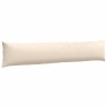 Coussins de canapé 2 pcs Beige 200 x 40 cm tissu 519158519158