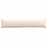 Coussins de canapé 2 pcs Beige 200 x 40 cm tissu 519158519158