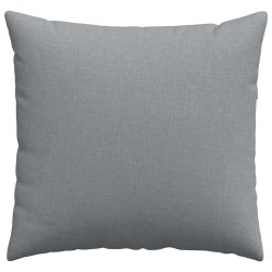 Coussins de canapé 2 pcs Gris clair 45 x 45 cm tissu 519159519159