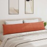 Coussins de canapé 2 pcs Rouge orange 200 x 40 cm 519160519160