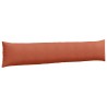 Coussins de canapé 2 pcs Rouge orange 200 x 40 cm 519160519160